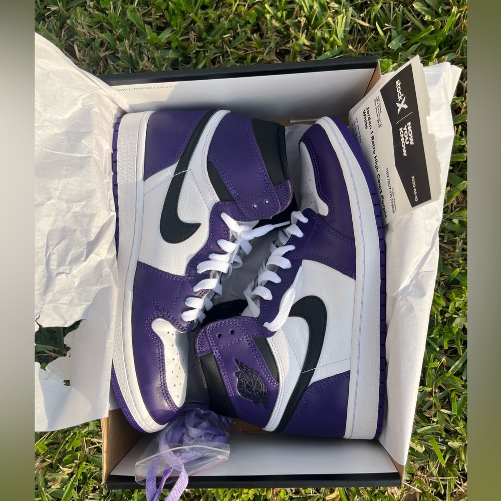 Jordan Retro Court Purple 1